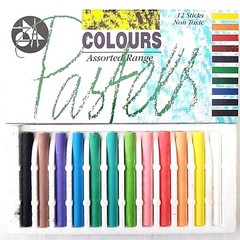 12 Set Jakar Assorted Multi Colour Artist Pastels Art Sketching Drawing Sticks