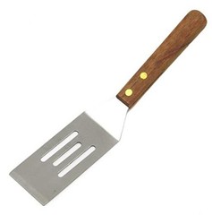 Chef Craft Select 8″ Slotted Wooden Handle Cookie Spatula – Slotted Handle