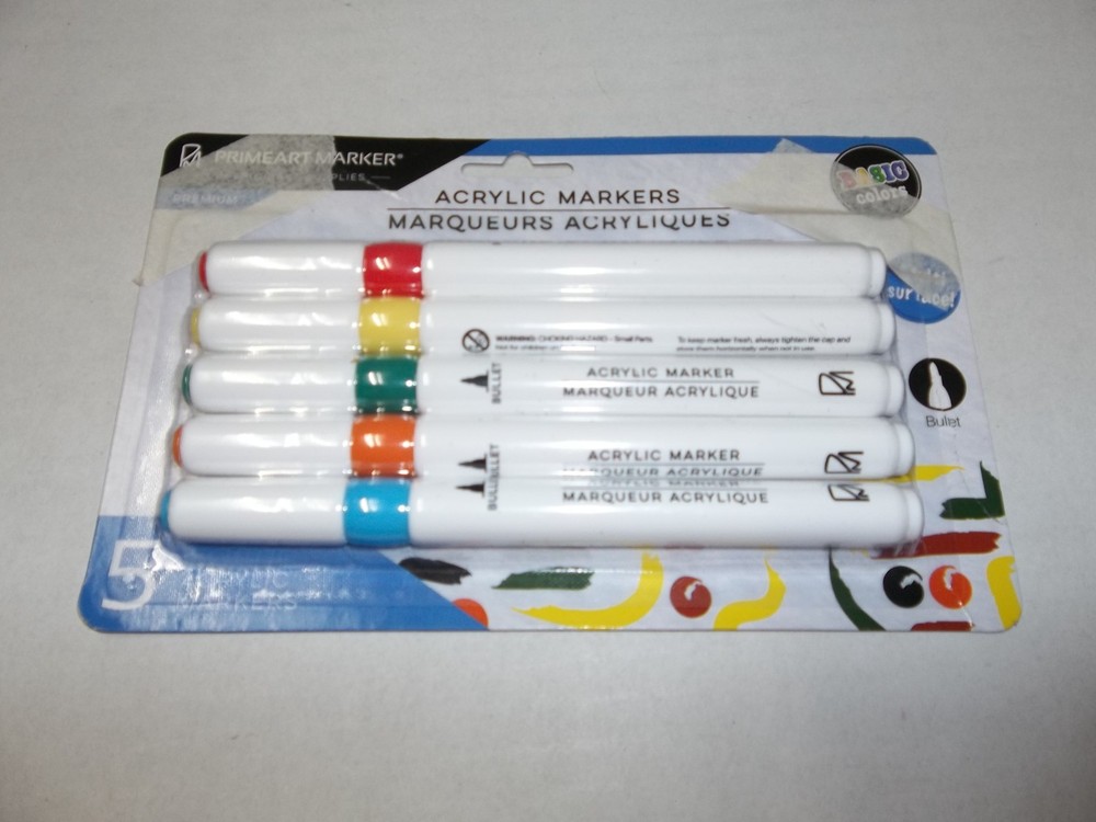 Acrylic Markers Multi Surfaces Art Supplies by Prime Art Marker