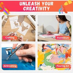 Stretched Canvas for Painting, 8″x10″, 11″x14″, Pack of 2, Pre-Primed Canvase…