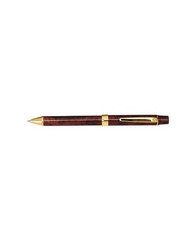 Yasutomo TP30BR QuadPoint Twist Pen Gold Standard Classic Office Organization