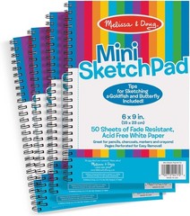 Drawing Sketch Pads 6×9 Inch 4 . 50 Sheet Paper Pads