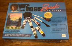 Bob Ross Basic Oil Color Paint Set R6505 New in Blue Box SEALED Old Stock LOOK!