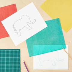 Tracing Paper for Sewing – 5 Colors, 9 X 11 In, 50 Sheets – Transfer Paper for F