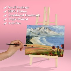 Canvas Boards for Painting 8×10 Inch, 56 Pack Bulk 8×10 Inch Canvases for P