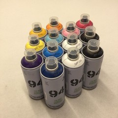 Montana MTN 94 Spray Paint 400ml Cans Lot Of 13 Multicolor Graffiti Art DIY