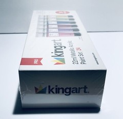 KingArt PRO ACRYLIC PAINT Set Paints – 22ml Unique Colors New Factory Sealed