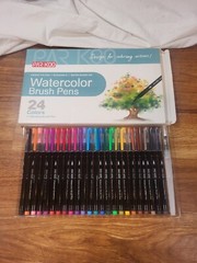 24 Pack Parkoo Watercolor Brush Pens