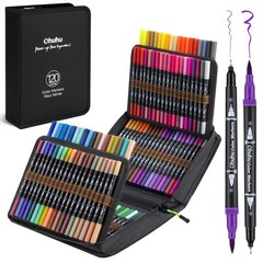 Ohuhu Markers for Adult Coloring Books: 120 1 Count (Pack of 120), Black Pen