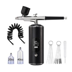 Airbrush with Compressor Handheld Spray Gun for Painting Crafts Mini Spray Gun U