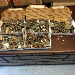 2 Pound lot of “STEAMPUNK Parts for ARTISTS” – varied small items