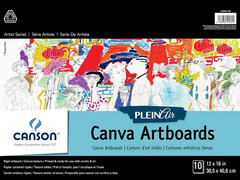 400061738 Plein Air Canva Rigid Art Paints or Sticks, Oil and Acrylic, 12 X 16 I