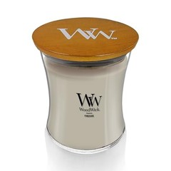 WoodWick Fireside Holiday Candle Gifts for Women Medium Hourglass,