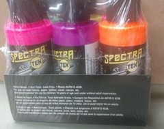 Spectra Tex Neon NS-55 – 6 2oz Bottles Air Brush Ready Paint Set – Water Base