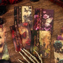 RVlensJoy 120 Sheets Gothic Scrapbooking Paper for Scrapbook Kit, Black