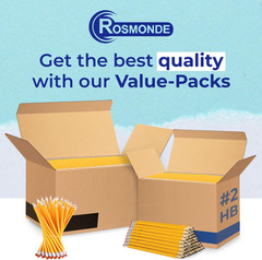 Pencils Bulk, 365 Pack, Pre Sharpened #2, Pencils Set, Easy Hold Grip with Erase