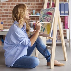 16×20 Stretched Canvas Pack of 5 100% Cotton Primed White