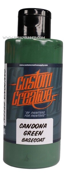 Custom Creative Solvent-Based Base Color Candona Green 150ml