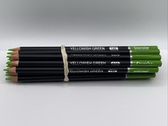 140 YELLOWISH GREEN (20 Count) – Soucolor Colored Pencils – 4.0 mm Soft Core