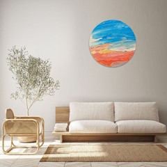 2 Pack 6″ Wood Panels Board Unfinished Wood Canvas Boards for Painting