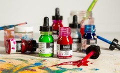 Liquitex Professional Acrylic Ink, Iridescent Set