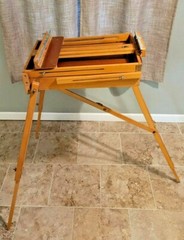 Vintage & Rare A B Wilh Becker Traveling Easel Made In Sweden #125