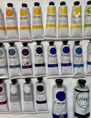 Lot of 39 Gamblin Artist Oil Colors – 37ml & 150ml Tubes – Brand New!!