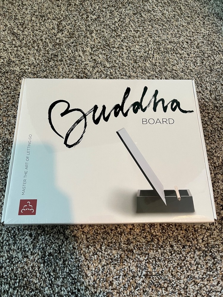 Original Buddha Board Art Set Water Painting w/Bamboo Brush & Stand New ! Zen