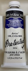 GRUMBACHER No.522 PreTested Oil Color Sampler Set Five 1.25fl oz Paint Tubes