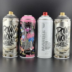 Lot 4 Montana Spray Paint Pow Wow Hawaii + Claw Money Artist Can New