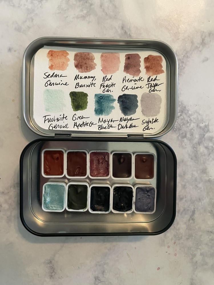 Daniel Smith Primatek Watercolor Set 10 Quarter Pans gorgeous colors