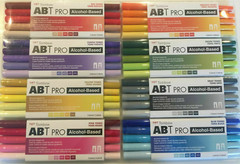 Tombow ABT Pro alcohol based markers 5pks. YOU CHOOSE NEW