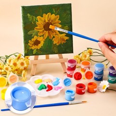 322PCS Washable Acrylic Paint for Kids Arts and Crafts, 23 Gouache Watercolor…