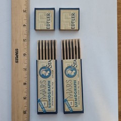 Mars Lumograph HB 2mm Lead Refill, MPN 1904, 12 Leads, Single Color
