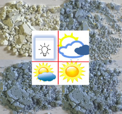 PHOTOCHROMIC UV (SOLAR) ACTIVATED PIGMENT various color