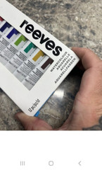 Reeves 12 Piece Watercolor paint 10ml Each tube New in Package
