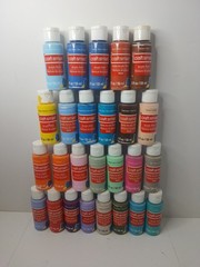 Craft Smart Acrylic Paints Bulk Lot Of 26 2oz/59ml