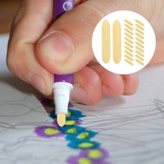 25 Pcs Marking Pen Refill Nibs Painting Marker Stylus Tip Pens Tips