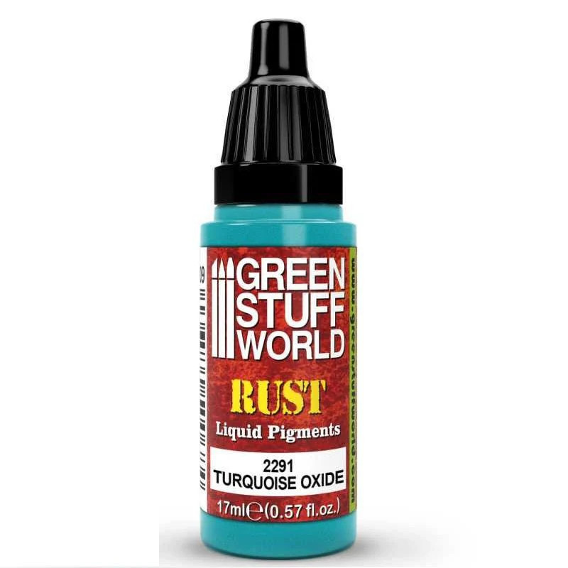 Green Stuff World for Models and Miniatures Liquid Pigments: Turquoise Oxide 229