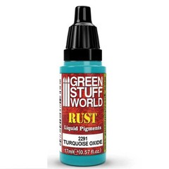 Green Stuff World for Models and Miniatures Liquid Pigments: Turquoise Oxide 229
