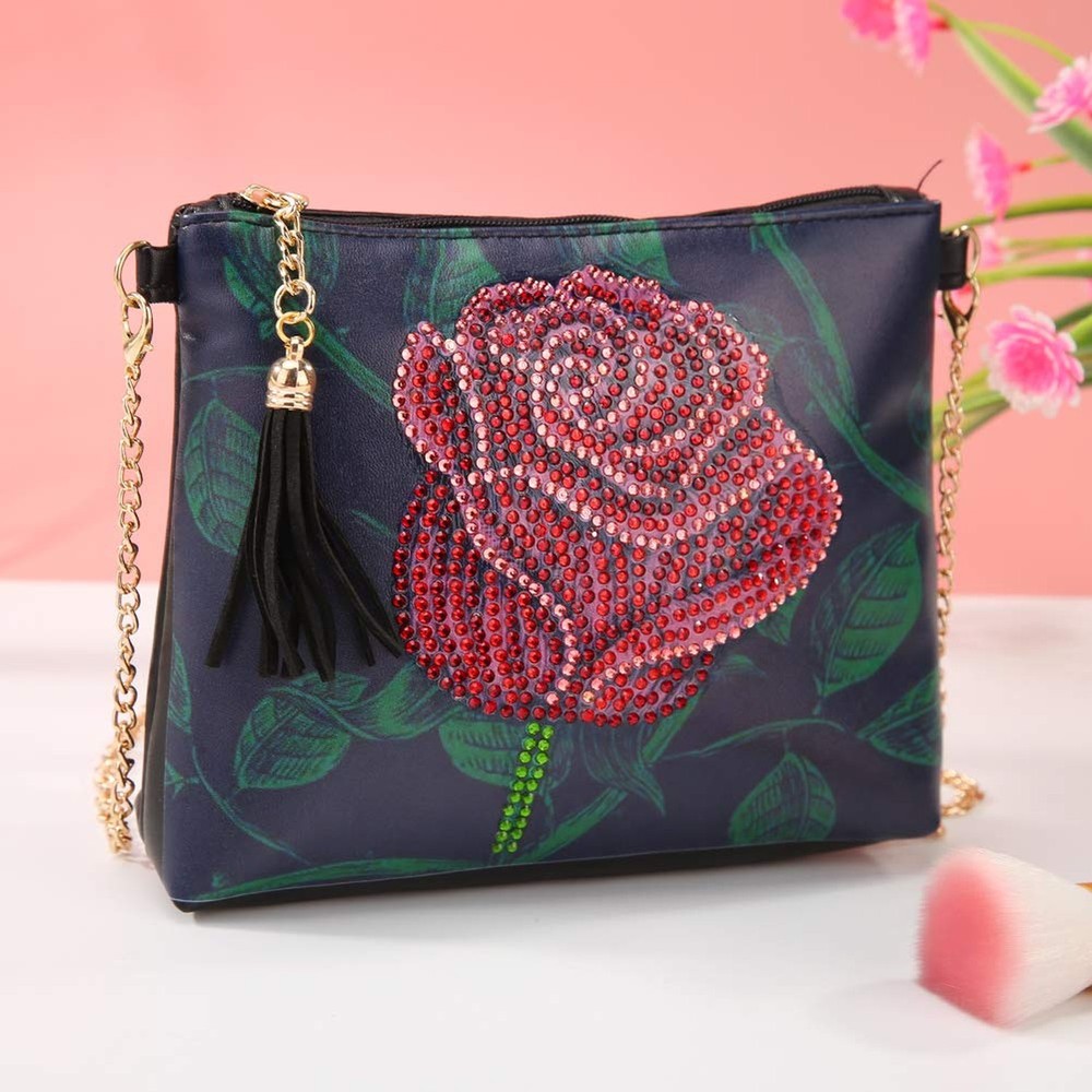 Diamond Painting Kits for Kids & Adult Cross-Body Handbag with Chain 5D DIY R…