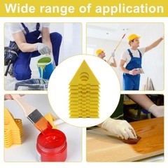 24 piece Pyramid Stand Painting Premium Plastic Paint Triangle Locking System
