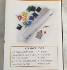 New Diamond Art Dotz Paint By Number Snowy Village Christmas Holiday Craft Kit