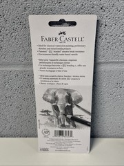 Faber-Castell Graphite Aquarelle Water-soluble Pencils assorted set of 5 w/brush