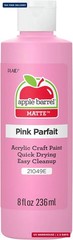 Apple Barrel, Acrylic Paint, 8 fl oz, Pink Parfait, (Pack of 1)