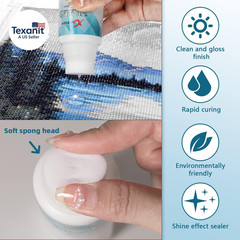 Diamond Painting Sealer 2 Pack 240ML 5D Diamond Painting Glue Sealer Permanent H