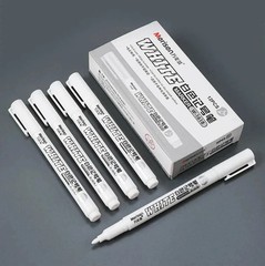3 pcs White Waterproof Permanent Paint Marker Pens for Metal Wood Fabric**