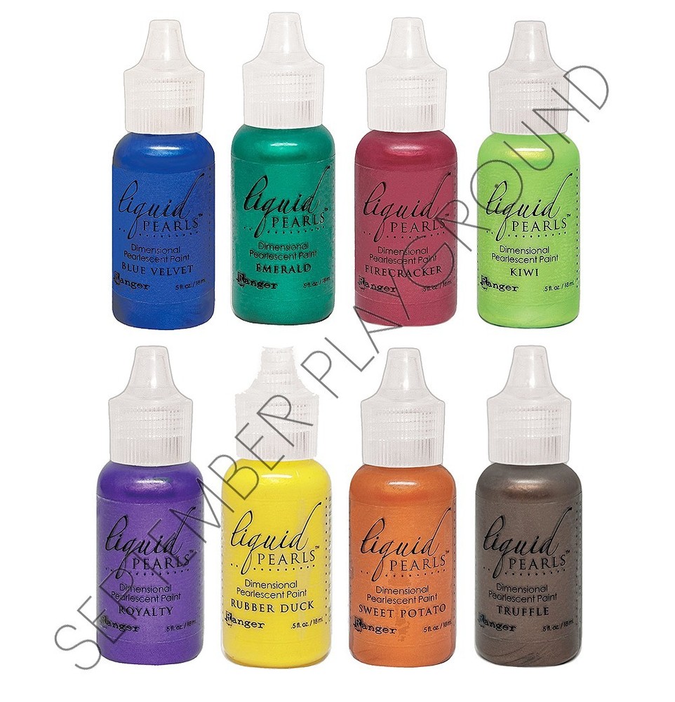 Ranger, Liquid Pearls, Pearlescent Paint, Dimension, New for 2026! Set of 8