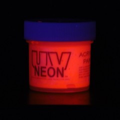 NEON GRAFFITI ART DRAMA BLACK LIGHT PAINTS 10×1/2 oz