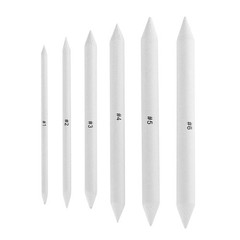 6 Kit Double for Head Shading Pencils for Sketching Blending Tool for Painters L